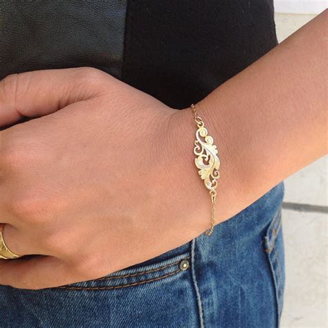 bracelet gold|gold bracelet for girlfriend.